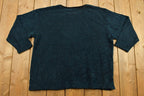 Vintage 1990s Fashion Bug Knit Crewneck Sweater