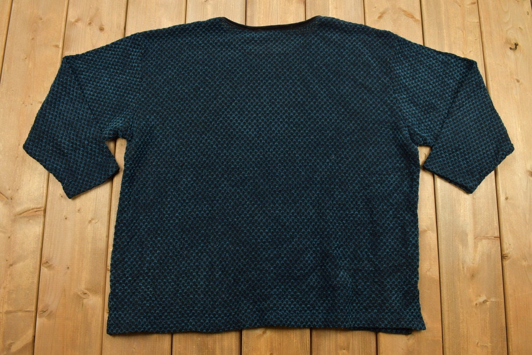 Vintage 1990s Fashion Bug Knit Crewneck Sweater