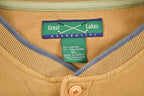 Vintage 1990s Great Lakes Quarter Button Up Sweatshirt