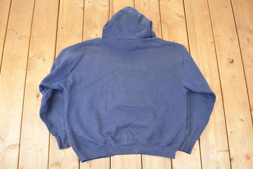 Vintage 1990s Nags Head North Carolina Tall Ships Graphic Print Hoodie Sweatshirt Men's L