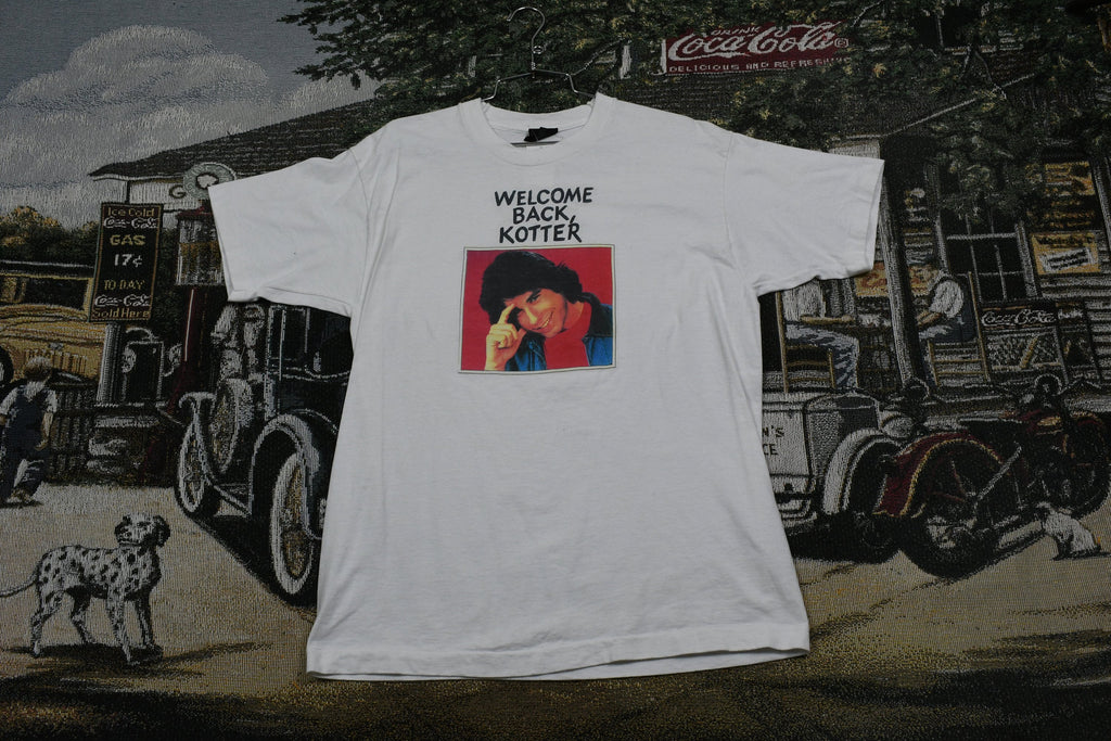 Vintage 1990s Welcome Back Kotter TV Promo Graphic T Shirt