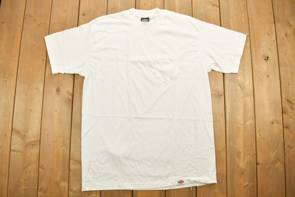 Vintage 1990s Dickies Blank Pocket T Shirt