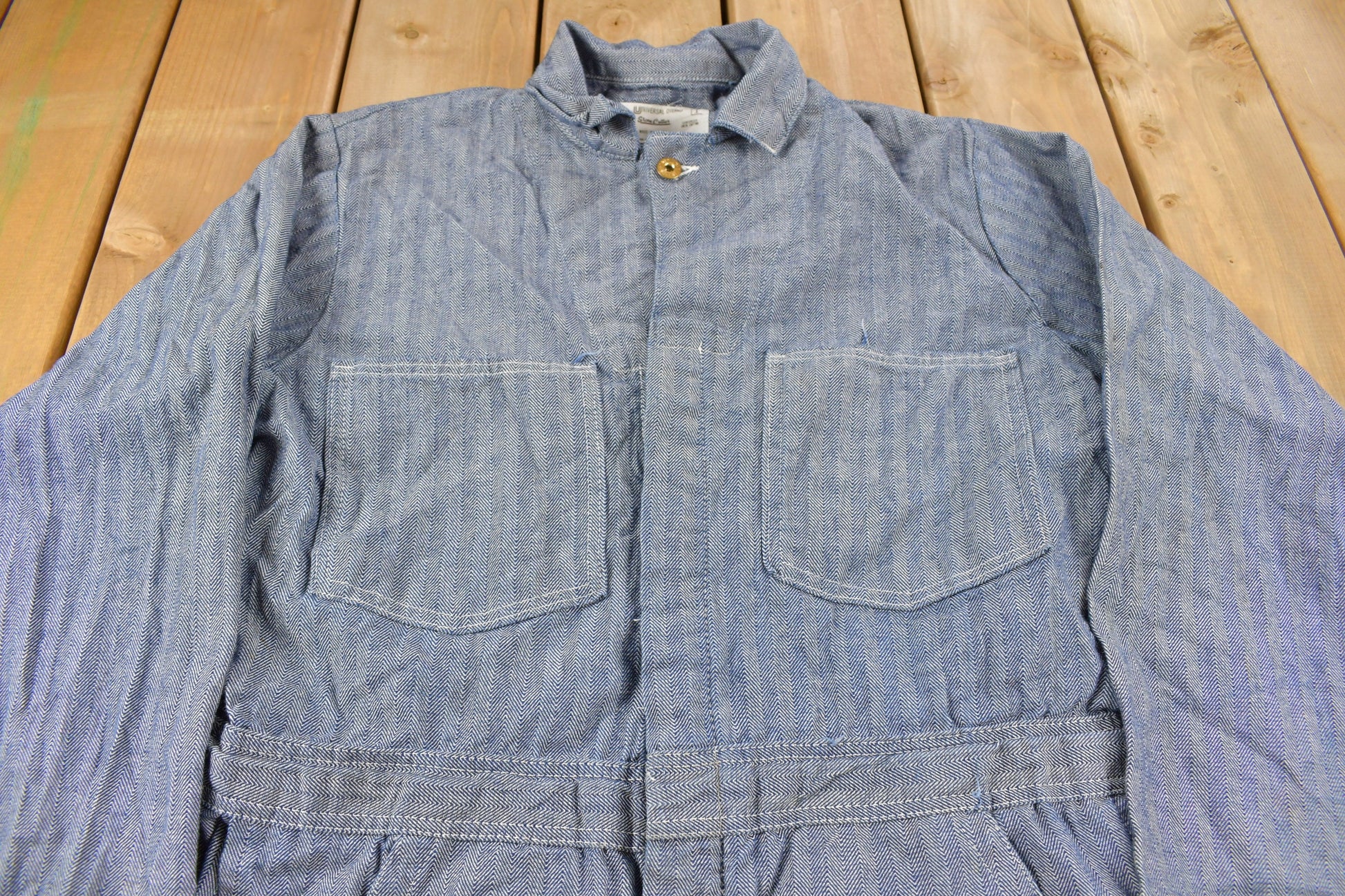 Vintage 1990s Stonecutter Universal Overall Jumpsuit Size 40