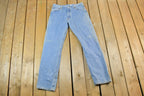 Vintage 1990s Levi Strauss 501 Red Tab Denim Jeans Size 36x34