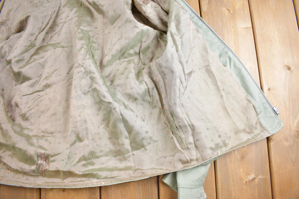 Vintage 1960s Beaver Windbreaker Jacket Made In Canada