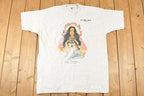 Vintage 1990s Old Mill Camp Nature Woman Souvenir T-Shirt Women's XL