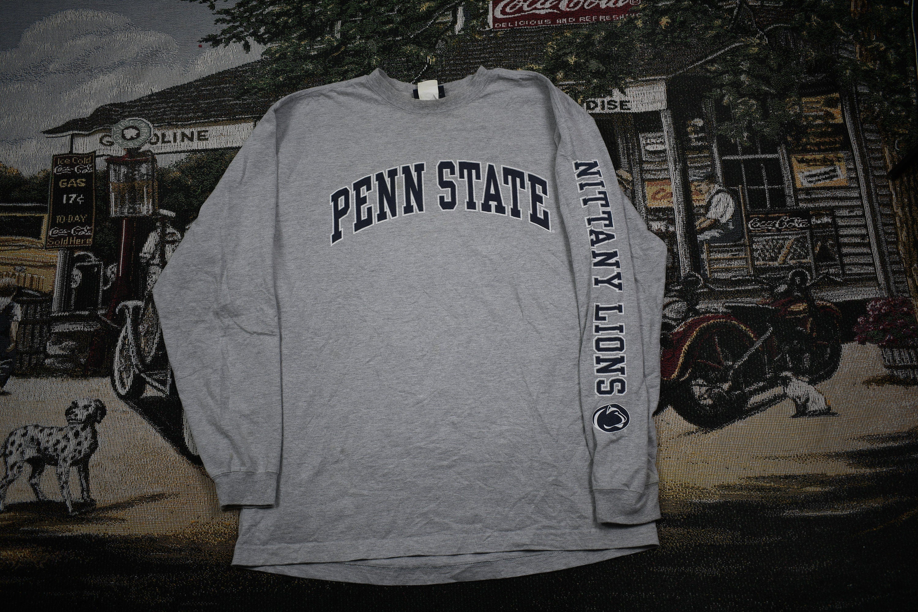 Vintage 1990s Penn State University Nittany Lions Long Sleeve T Shirt