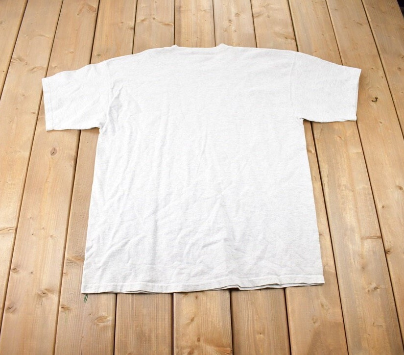 Vintage 1990s Dolphin Theme Poem Graphic T-Shirt Made In USA