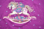 Vintage 1990s Rocking Horse Crewneck Sweater