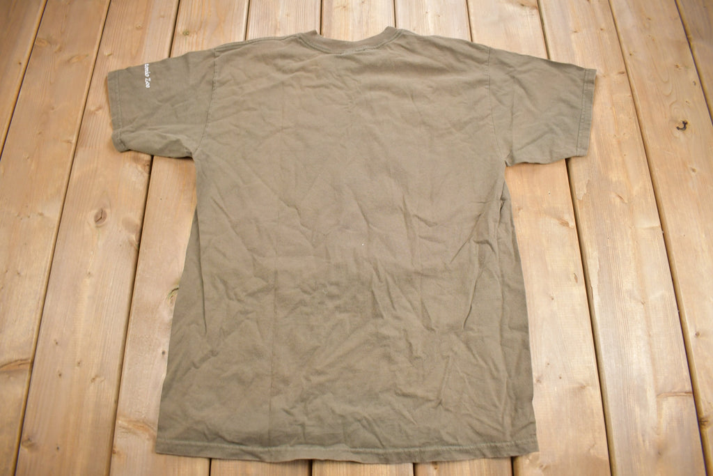 Vintage 1990s San Antonio Zoo Cat Graphic T-Shirt