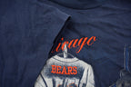Vintage 1990s Chicago Bears CCM NFL Locker Room Graphic T-Shirt