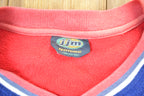 Vintage 1990s USA Red White And Blue Patriotic JJM Sportswear Fleece Sweater