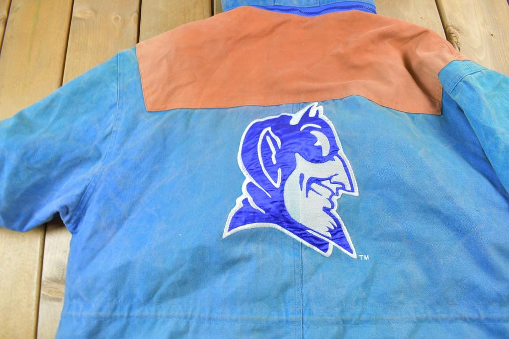 Vintage 1990s Duke University Blue Devils Collegiate Duffle Coat