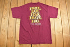 Vintage 1990s Paul Brandt Lyric Graphic T-Shirt
