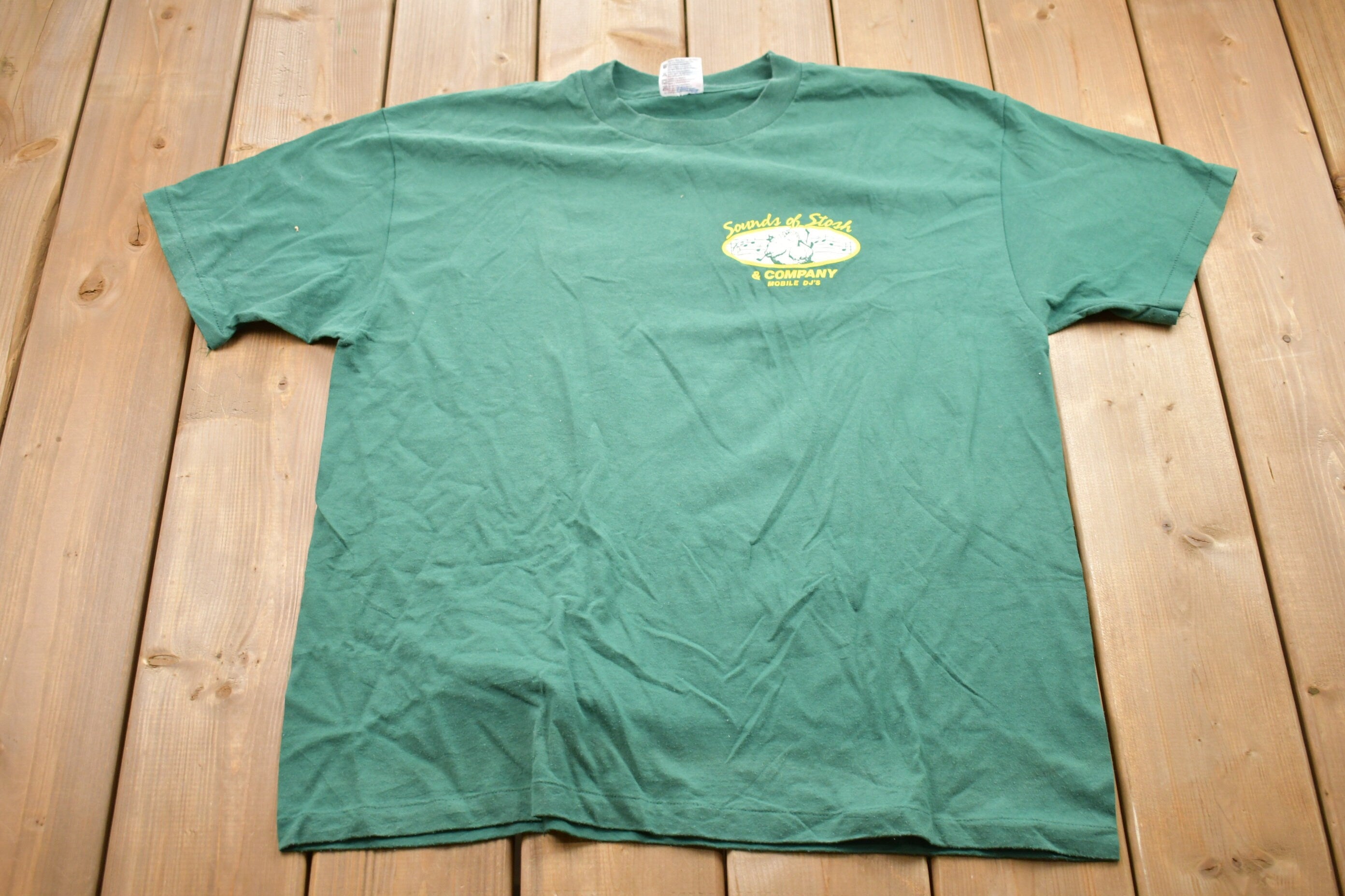 Vintage 1990s Sounds Of Stosh & Company Graphic T-Shirt