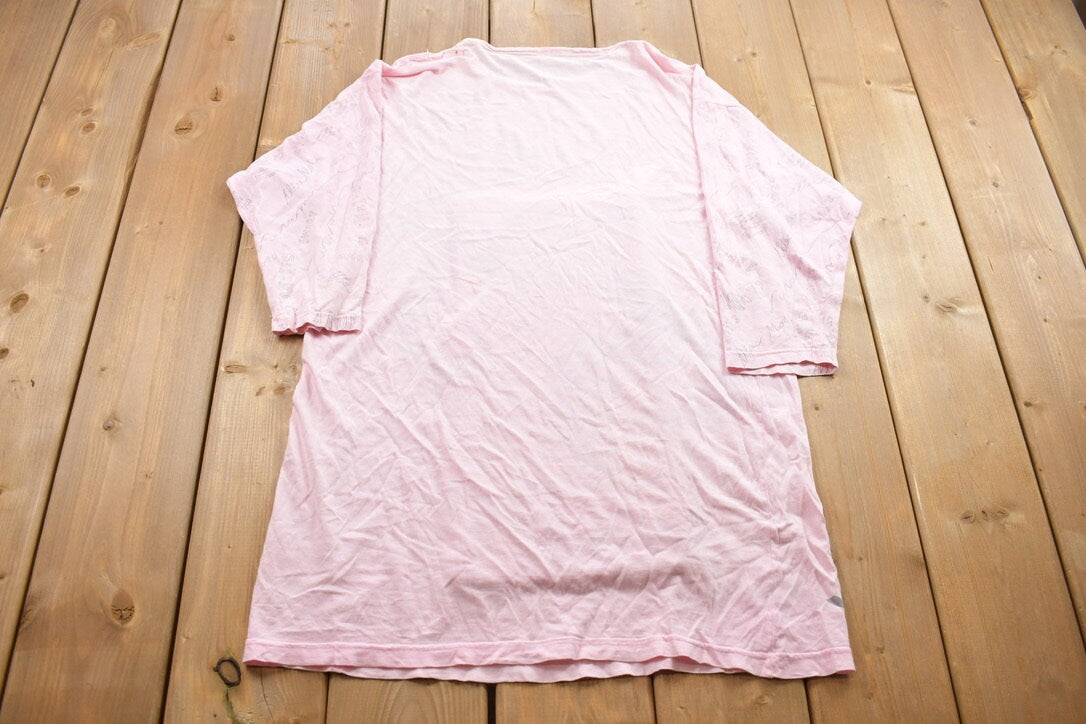 Vintage 1990s Sweet Candy Sixties Summer Graphic T-Shirt