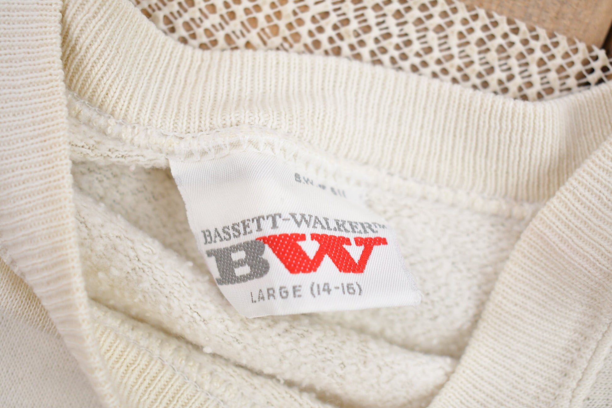 Vintage 1980s Bassett Walker Illinois Crewneck Sweatshirt