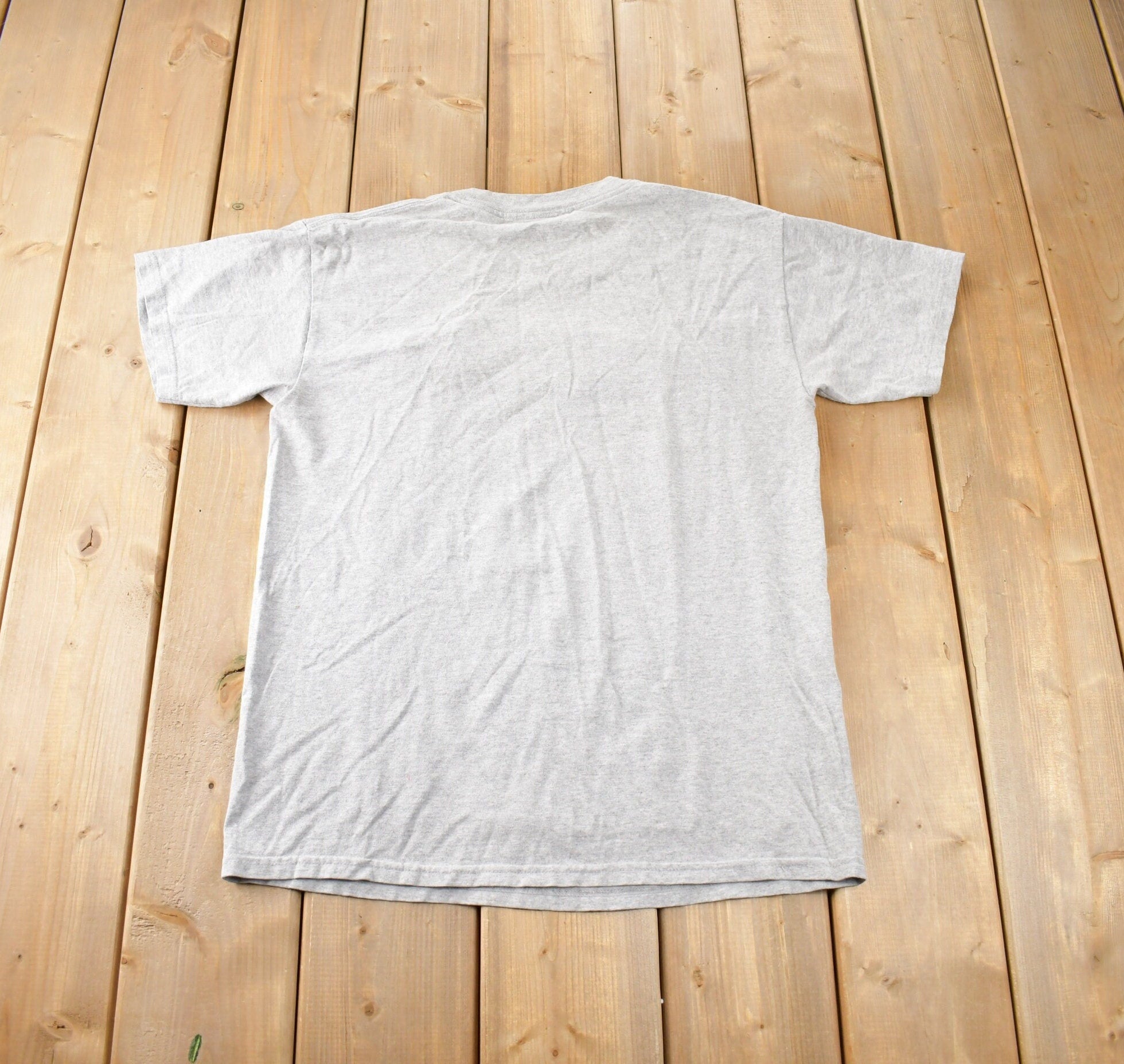 Vintage 1990s NASCAR Jimmie Johnson Racing Graphic T-Shirt Made In USA Size L