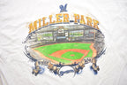Vintage 2001 Milwaukee Brewers Miller Park Graphic T Shirt