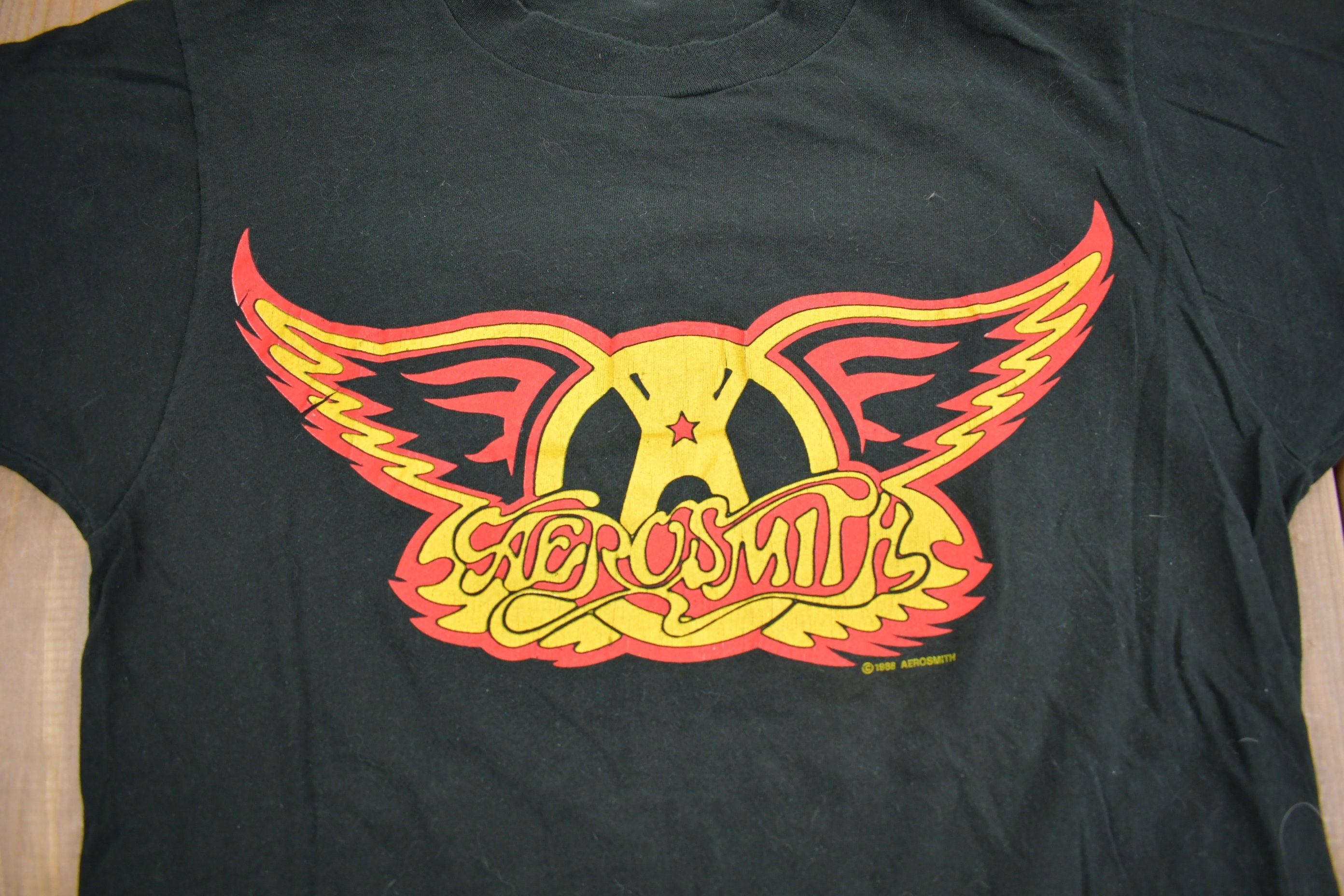 Vintage 1988 Aerosmith Walk This Way Tour Band T-Shirt