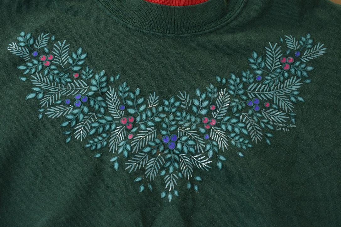 Vintage 1990s Cute Crewneck Sweater