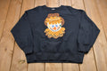Vintage 1990s Scarecrow Embroidered Graphic Crewneck Sweatshirt