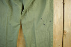 Vintage 1970s Military OG-107 Sateen Fatigue Pants Size 31 x 33