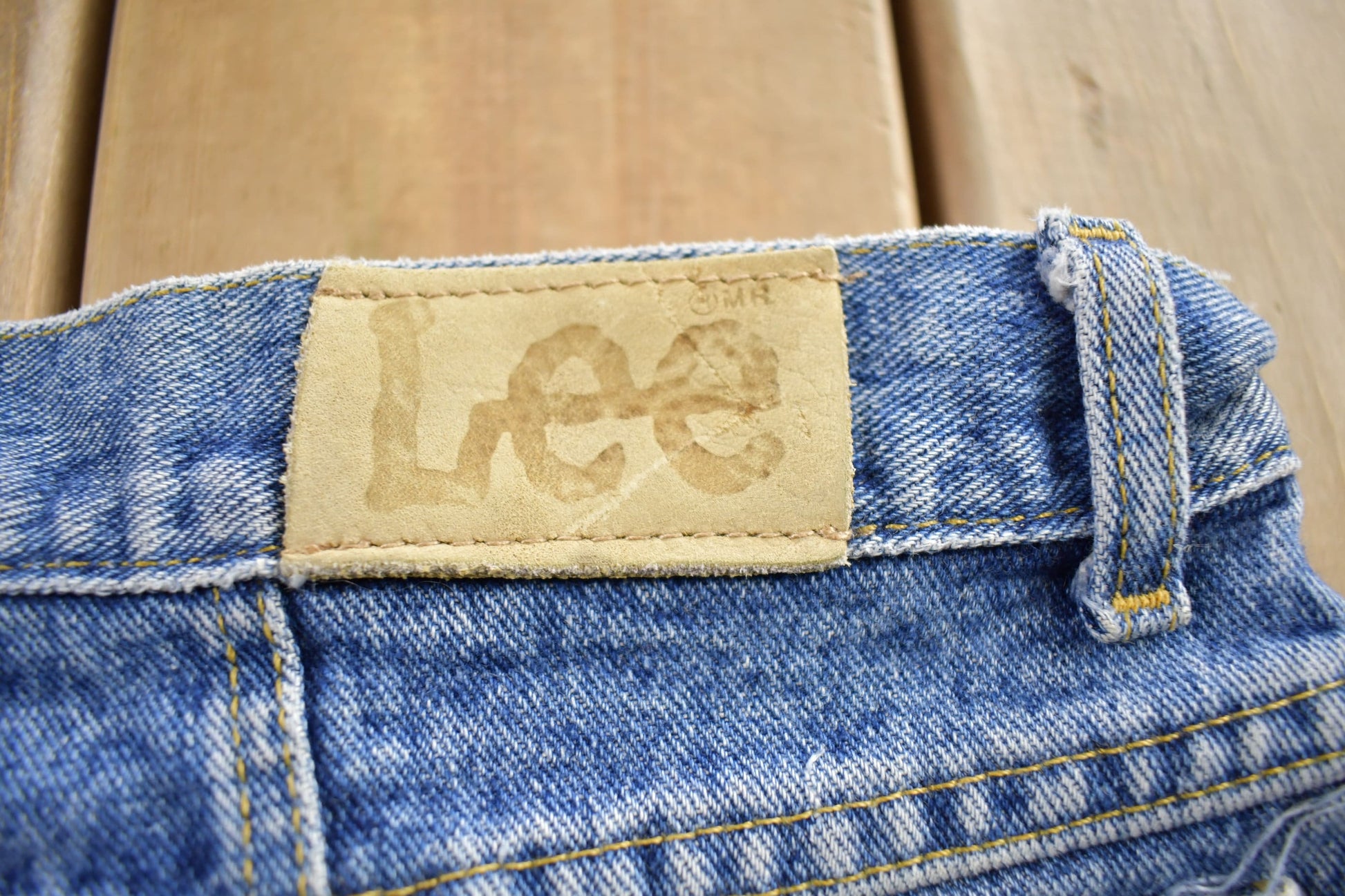 Vintage 1980s Lee Denim Jeans Made In USA Size 28x28