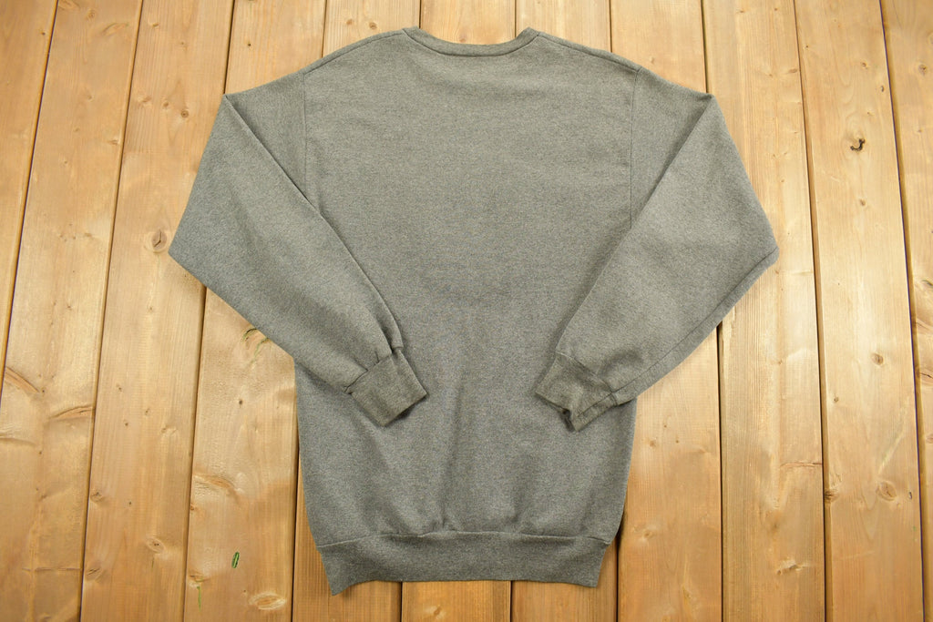 Vintage 1990s United States Washington Embroidered Crewneck  Travel Sweatshirt  Pullover Sweatshirt  Tourist Sweater