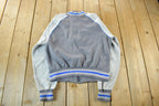 Vintage 1980s Nike Embroidered Mini Swoosh Zip Up Sweatshirt