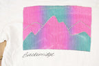 Vintage 1990s Breckenridge Souvenir Neon Mountains Travel T-Shirt Men's M