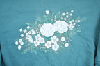 Vintage 1990s Morning Sun Floral Crewneck