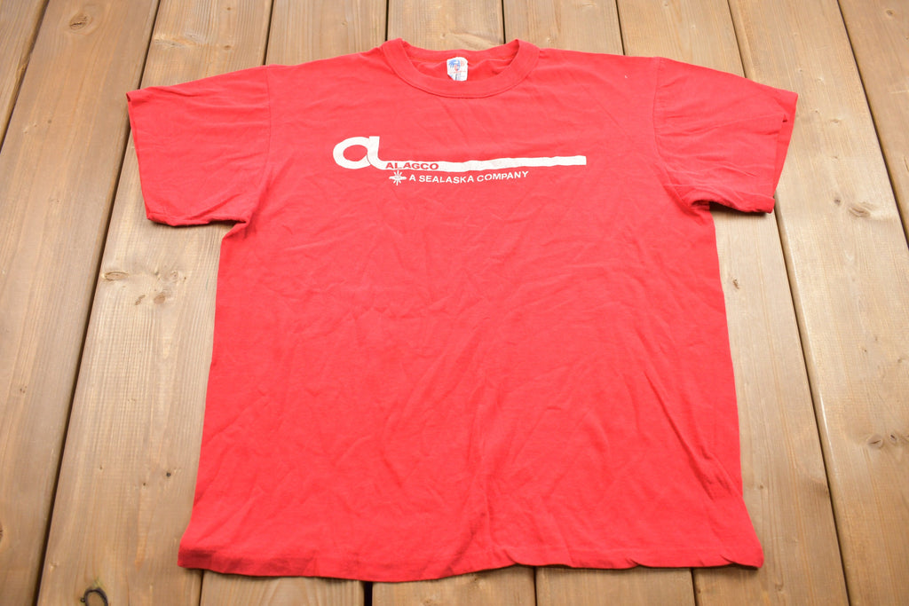 Vintage 1980s Alagco Graphic T Shirt