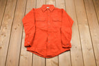 Vintage 1980s Mr. Leggs Wool Button Up Board Shirt