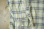 Vintage 1990s Eddie Bauer Button Up Shirt  1990s Plaid Button Up  Vintage Flannel  Outdoors  Mens Medium