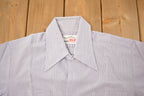 Vintage 1990s First Shirt Striped Button Up Shirt