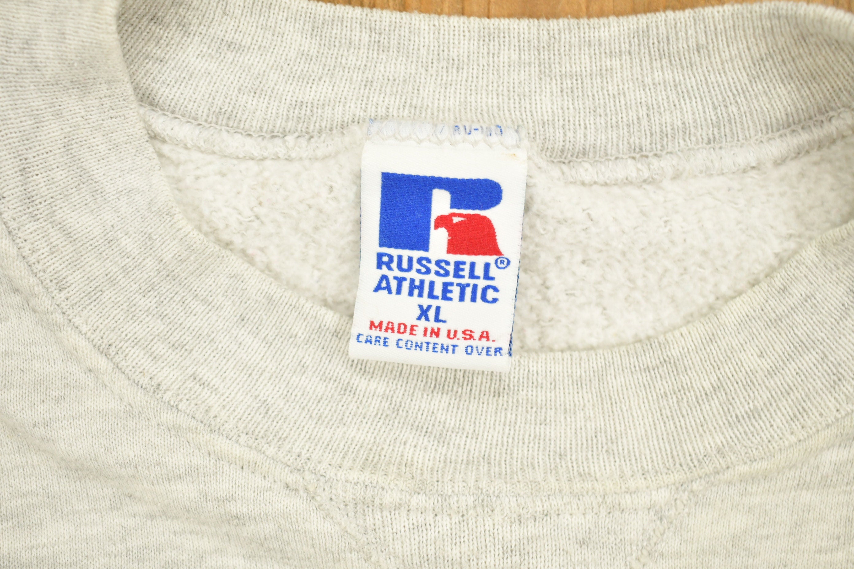 Vintage 1990s First Class Grandfather Collegiate Crewneck