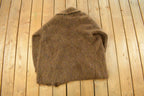 Vintage 1980s Susan Bristol Knit Cardigan Mohair Wool Sweater Women's XL
