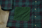 Vintage 1990s Plaid Flannel Button Up jacket