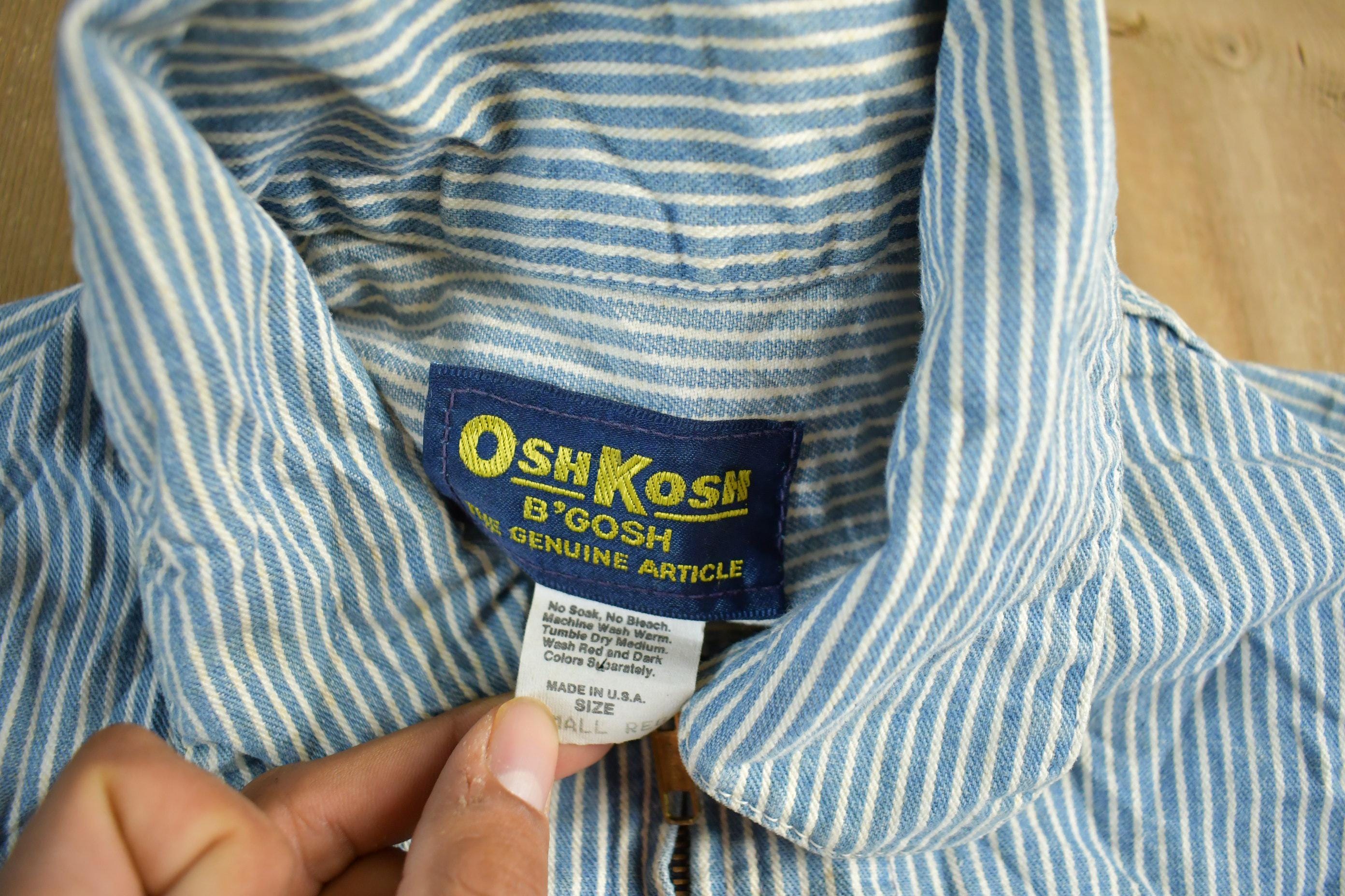 Vintage 1980s Osh Kosh Chore Workers Jacket Men's Small