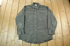 Vintage 1990s Carhartt Sun Faded Button Up Shirt Men's L-XL