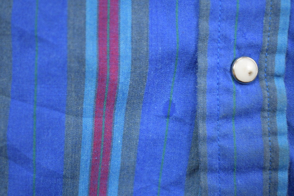 Vintage 1990s Striped Holt Western Button Up Shirt