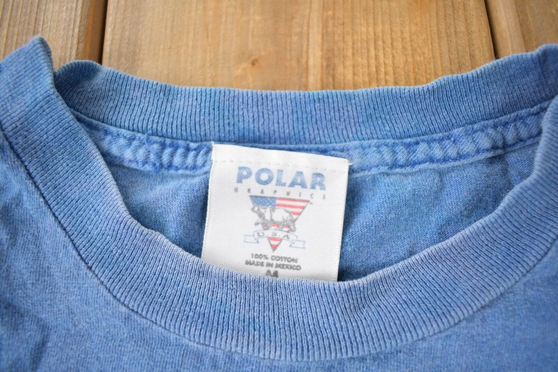 Vintage 1990s Wolf Pack Tye Dye Graphic T-Shirt