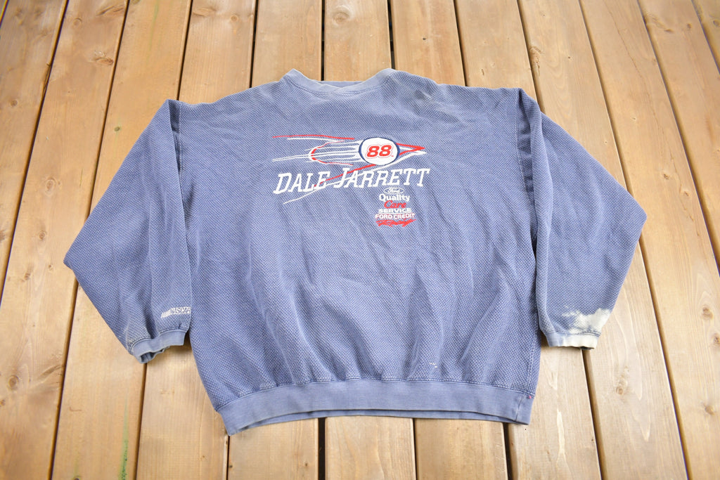 Vintage 1990s Dale Earnhardt Nascar Embroidered Crewneck Sweatshirt