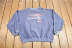 Vintage 1990s Dale Earnhardt Nascar Embroidered Crewneck Sweatshirt