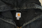 Vintage 1990s Carhartt Distressed Hooded Jacket Men's XL