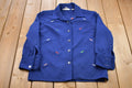 Vintage 1990s K Mart Embroidered Button Up Shirt