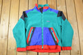 Vintage 1990s Eddie Bauer Fleece Colour Block Ski Jacket