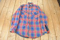 Vintage 1990s St. Johns Bay Lined Plaid Button Up Shirt