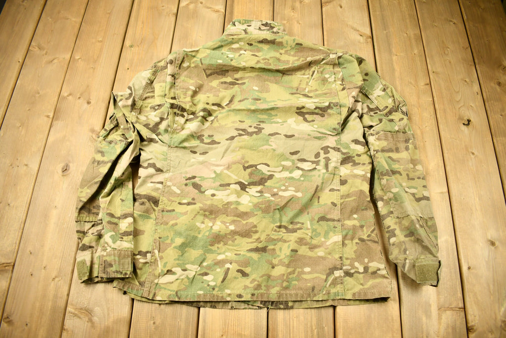 Vintage 2001 Military Camouflage Combat Jacket